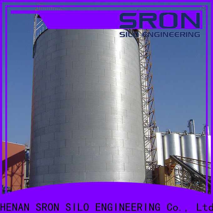 SRON Quality grain silos manufacturers cost for food & beverage industry