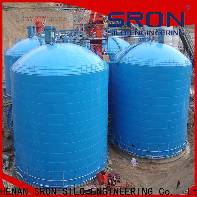 SRON Custom made cement storage silo supply for bulk materil storage
