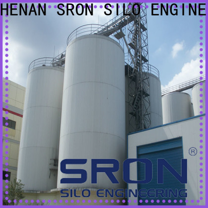 SRON High Capacity steel grain silo manufacturers for grain storage